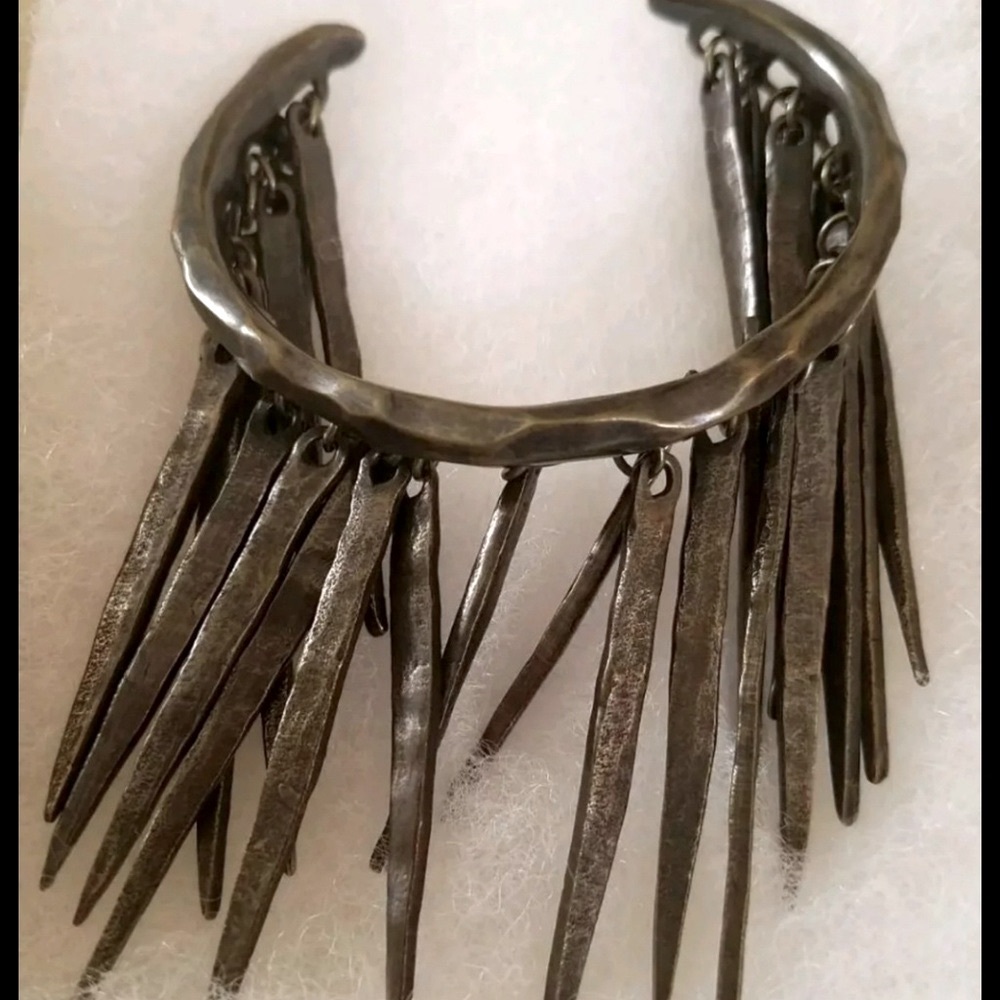 Theory Antique Bronze Luau Cuff Bracelet